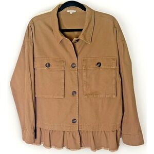 Jodifel Jacket Women's Sz L Brown Tones Very Preppy